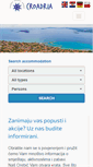Mobile Screenshot of croadria-peljesac.com